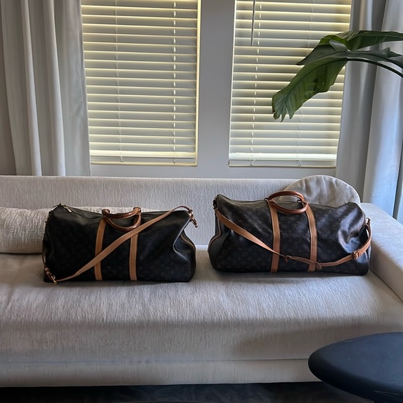 2 Louis Vuitton Keepall Bandouliere bundle - Picture 16 of 16